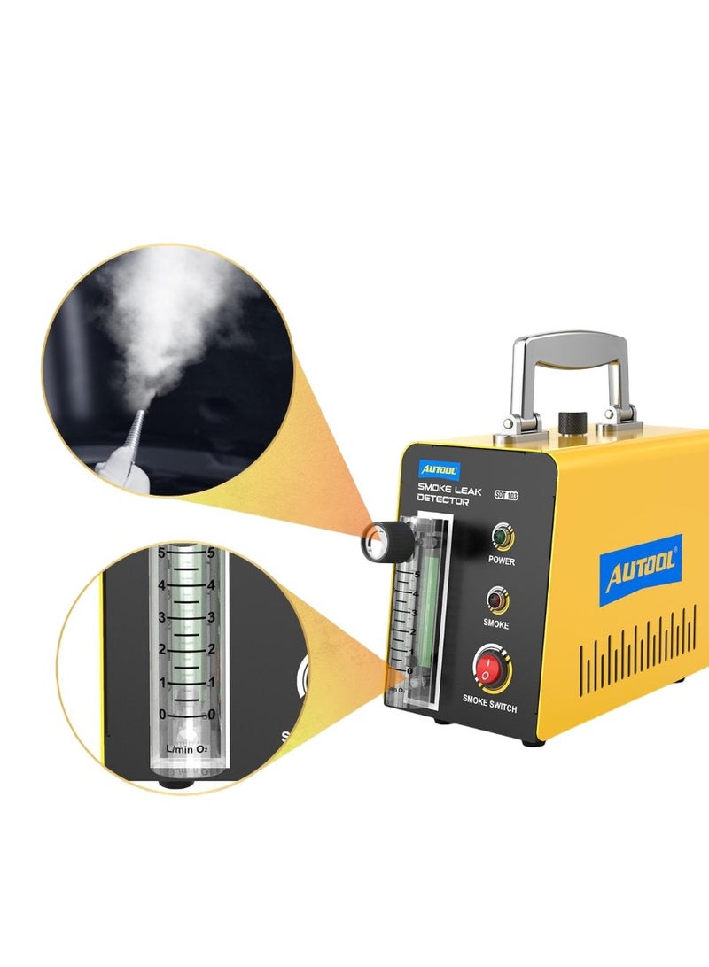 AUTOOL SDT103 Automotive Smoke Leak Tester & Detector Machine for EVAP System - Fast 10-Second Smoke, Portable - Image 3
